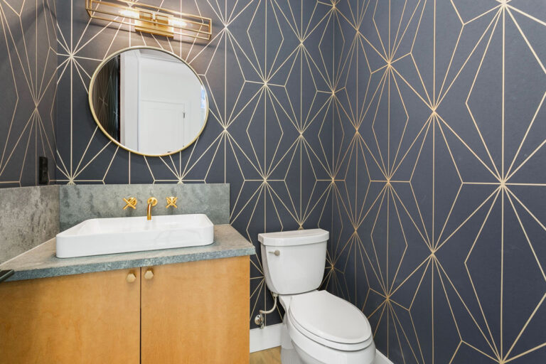 Bellevue 06 custom home powder room
