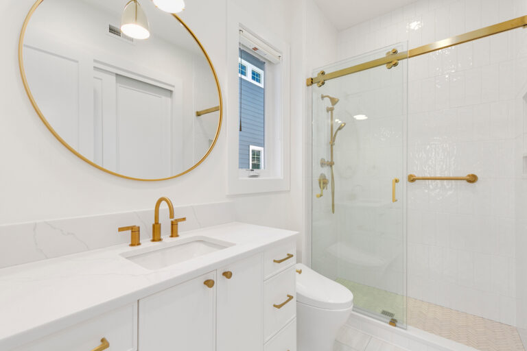 Bellevue 07 custom home secondary bath