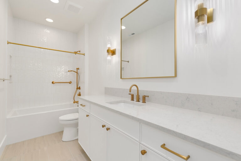 Bellevue 07 custom home secondary bath