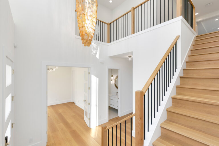 Bellevue 07 custom home staircase
