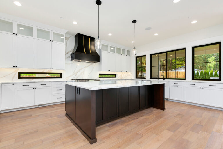 Bellevue 08 custom home kitchen