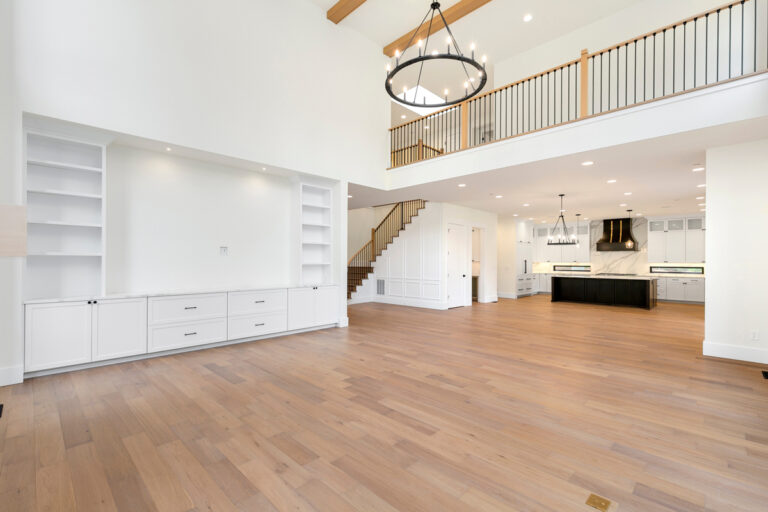 Bellevue 08 custom home main living