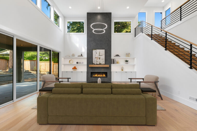Bellevue 10 custom home great room