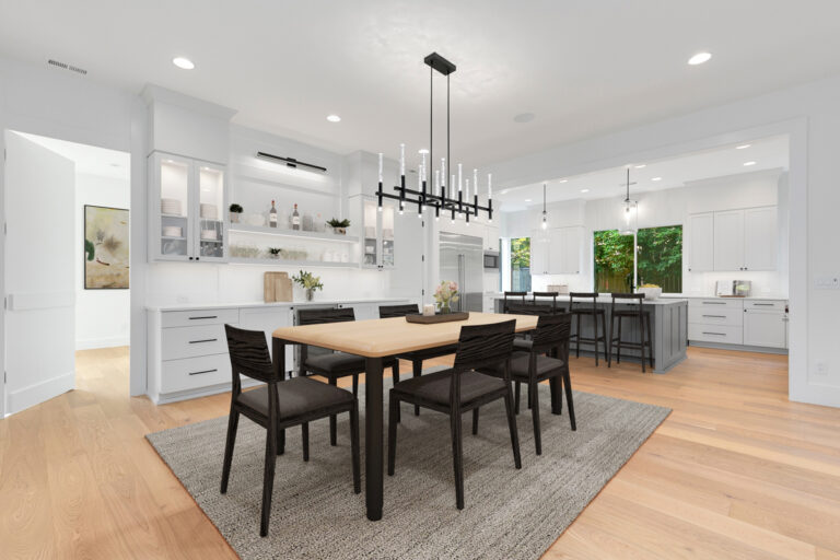 Bellevue 10 custom home kitchen