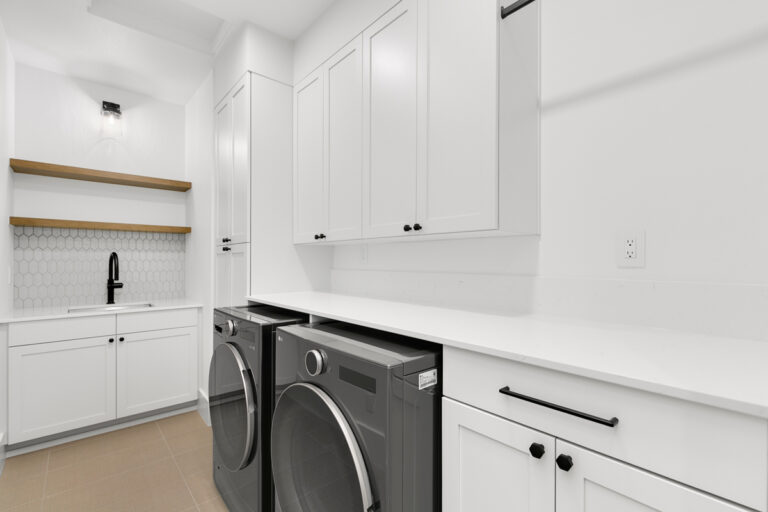 Bellevue 10 custom home laundry room