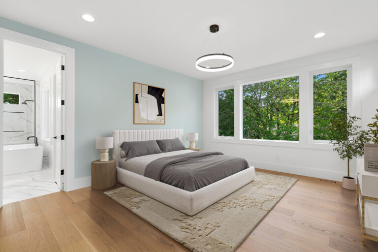 Bellevue 10 custom home primary suite