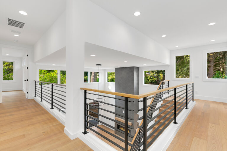 Bellevue 10 custom home upper hall