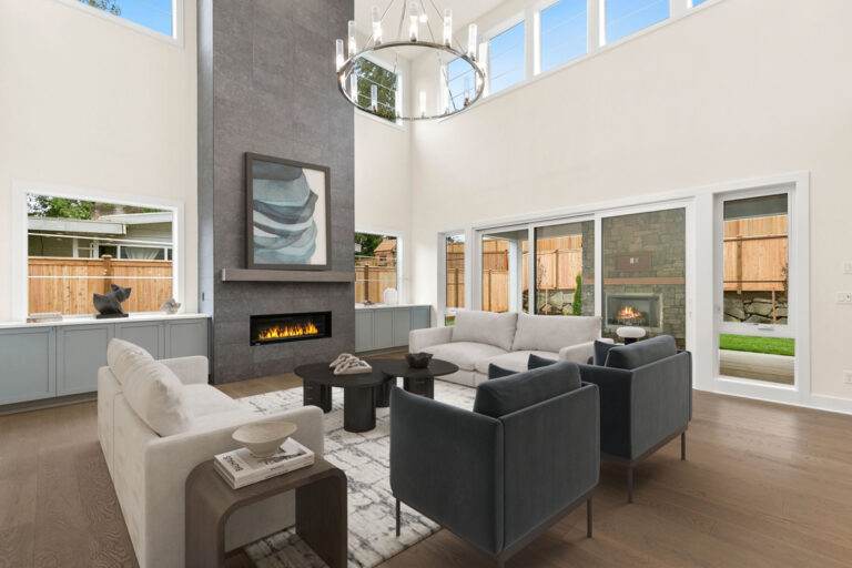 Bellevue 11 custom home great room
