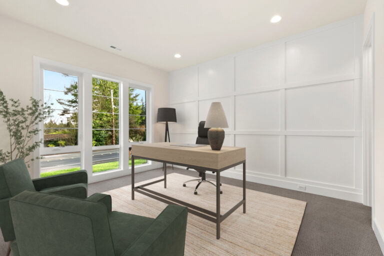 Bellevue 11 custom home office