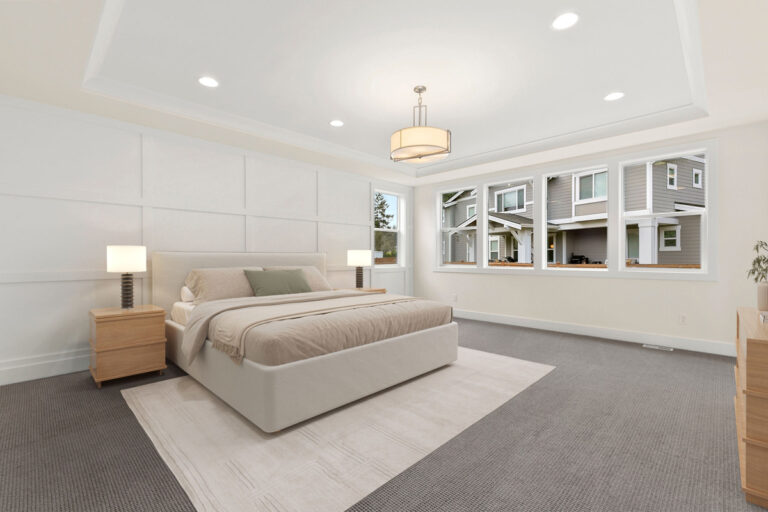 Bellevue 11 custom home primary suite