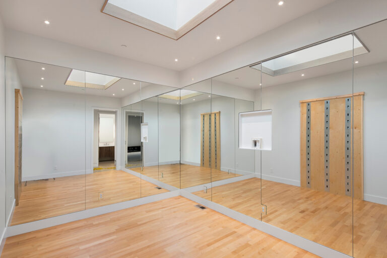 Bellevue 13 custom home exercise room