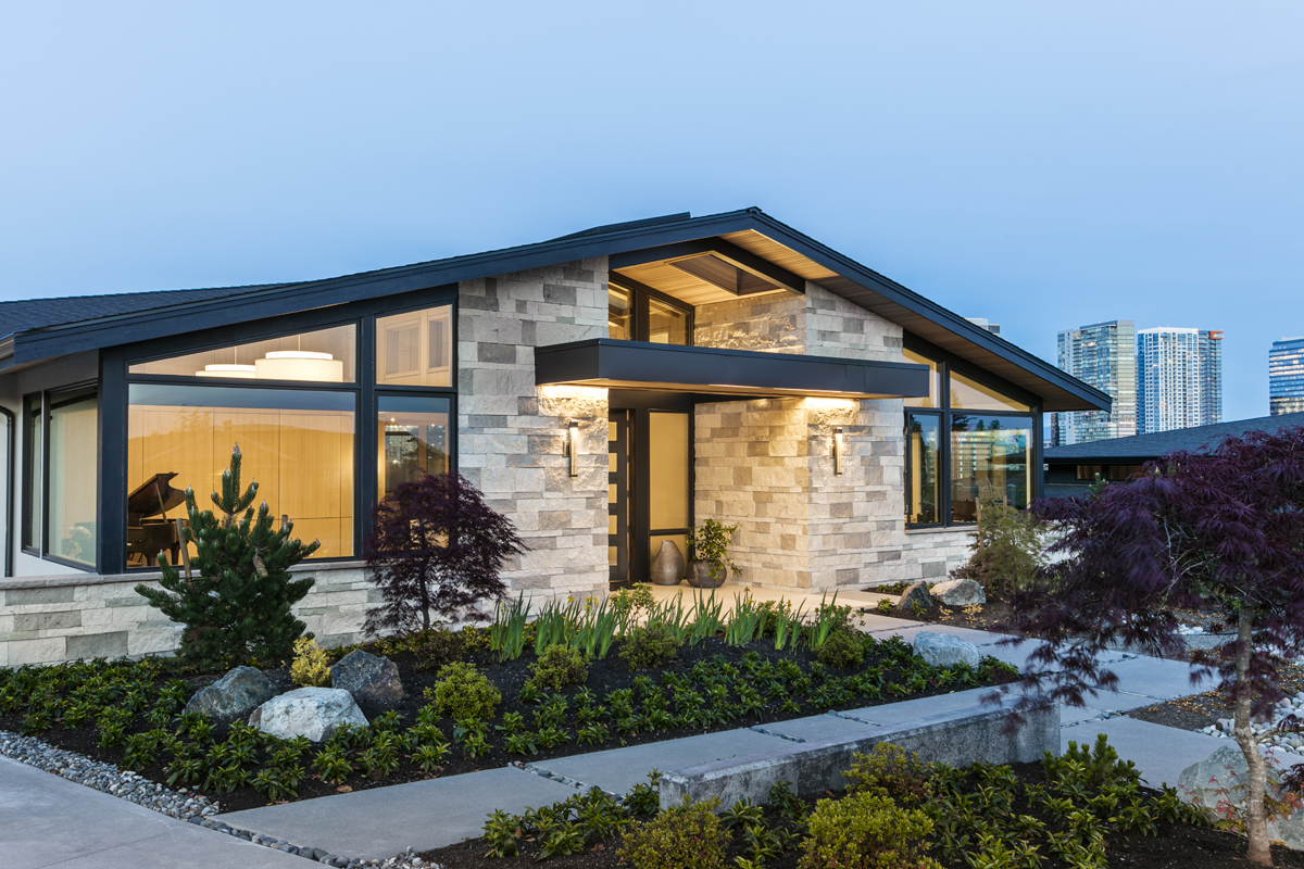 Bellevue 13 custom home pnw contemporary exterior