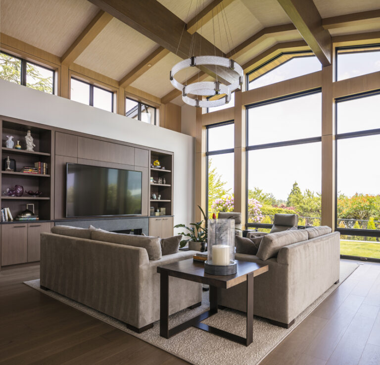 Bellevue 13 custom home great room