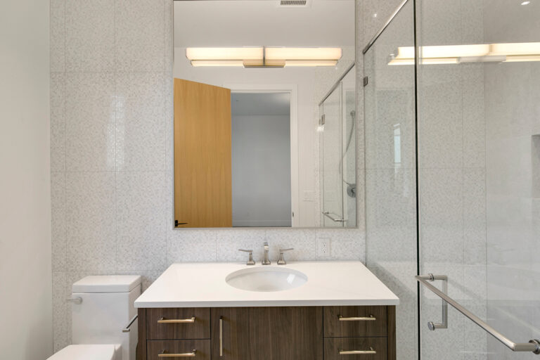 Bellevue 13 custom home secondary bath