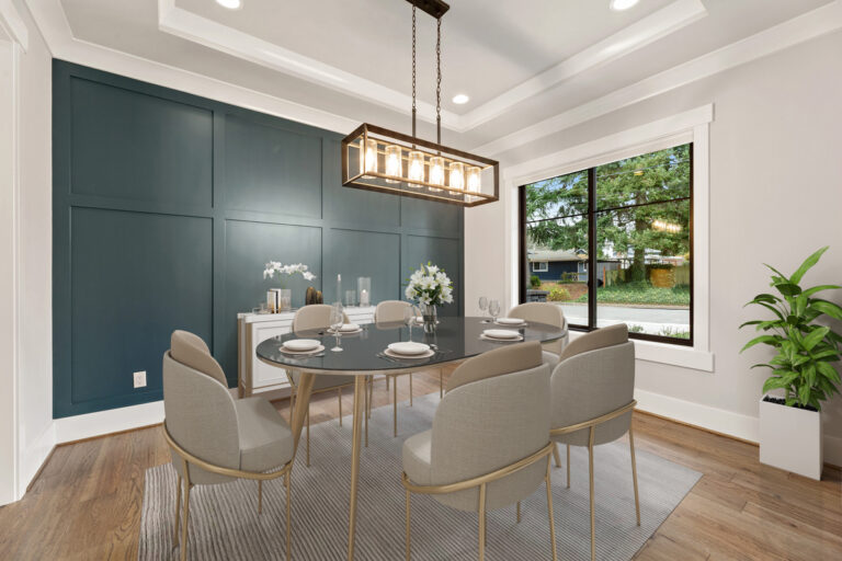 Bellevue 14 custom home dining room