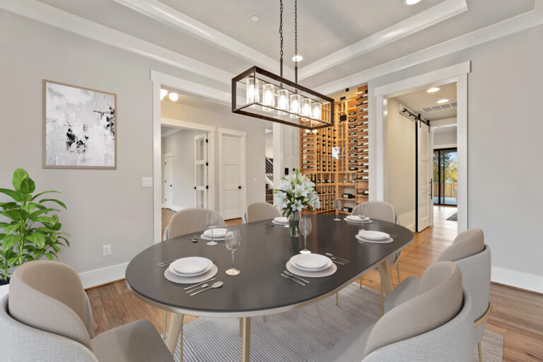 Bellevue 14 custom home dining room