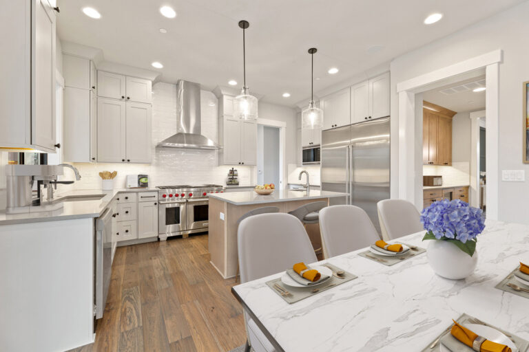 Bellevue 14 custom home kitchen