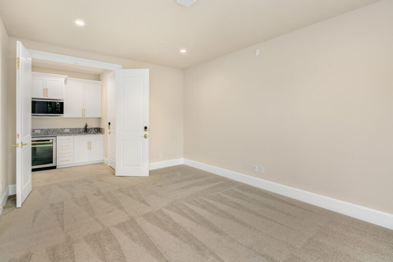 Bellevue 15 custom home bonus room