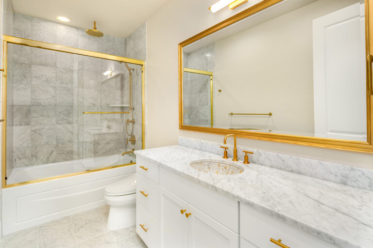 Bellevue 15 custom home secondary bath