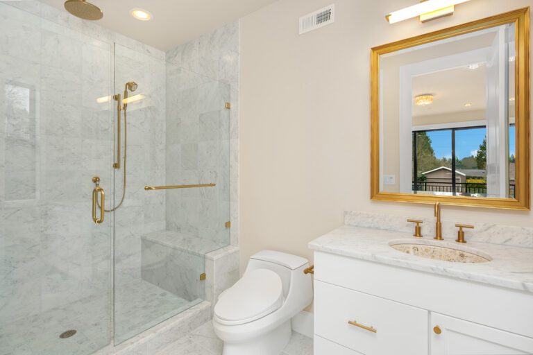Bellevue 15 custom home secondary bath