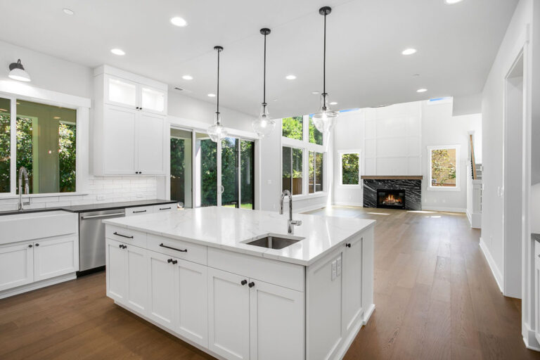 Bellevue 16 custom home kitchen