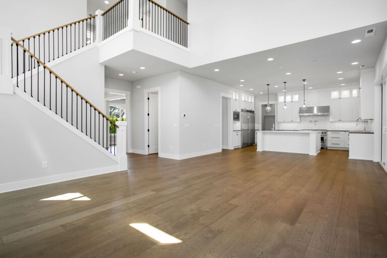 Bellevue 16 custom home main living