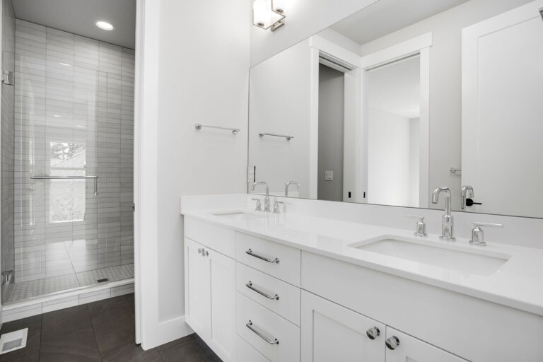 Bellevue 16 custom home secondary bath