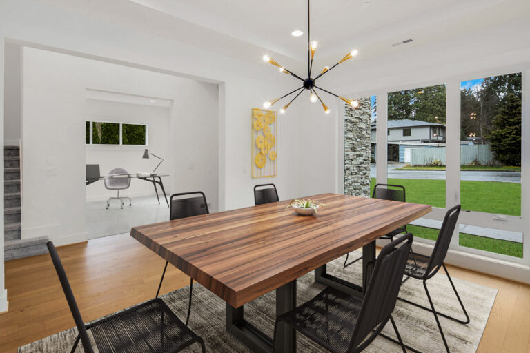 Bellevue 17 custom home dining room
