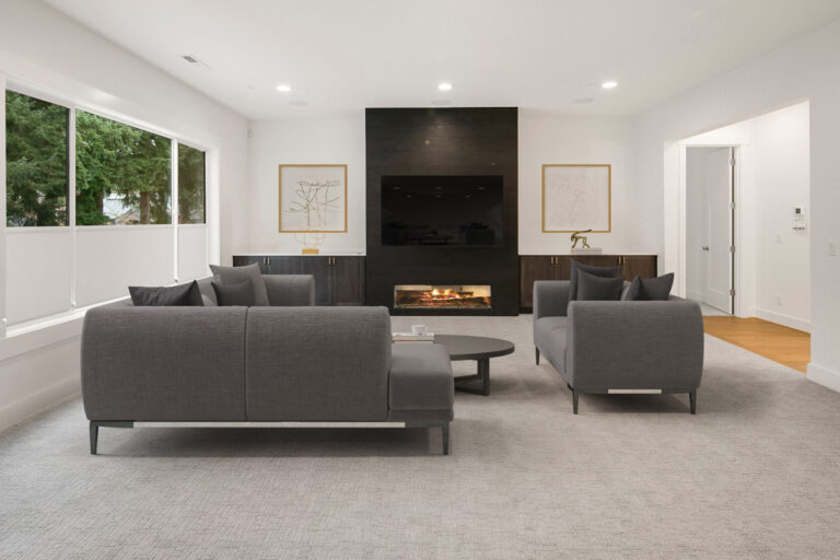 Bellevue 17 custom home great room