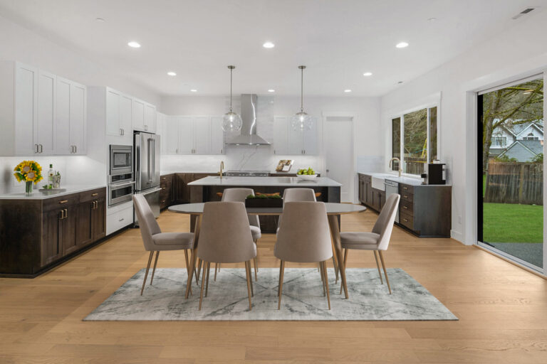 Bellevue 17 custom home kitchen