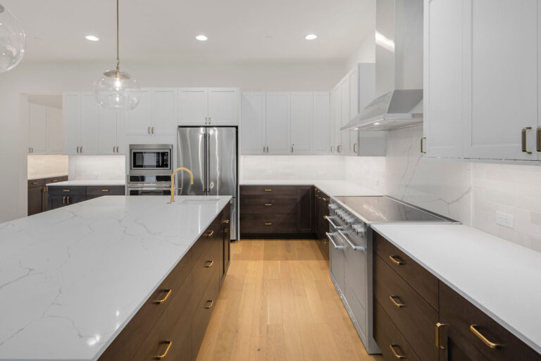 Bellevue 17 custom home kitchen