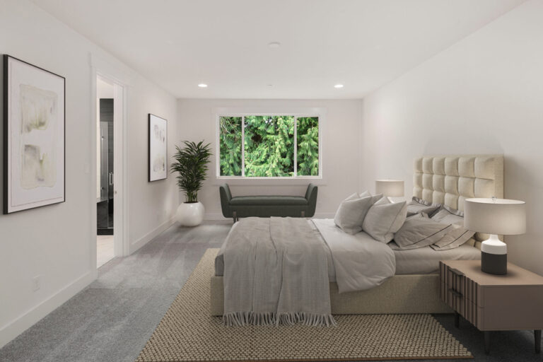 Bellevue 17 custom home primary suite