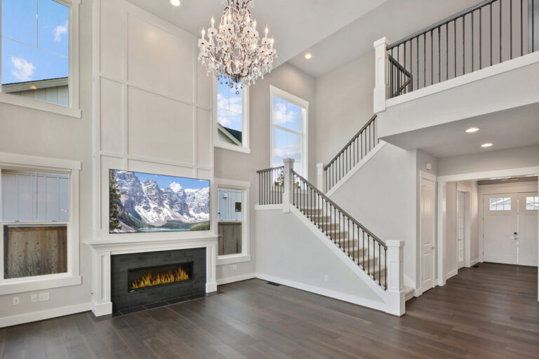 Bellevue 18 custom home great room
