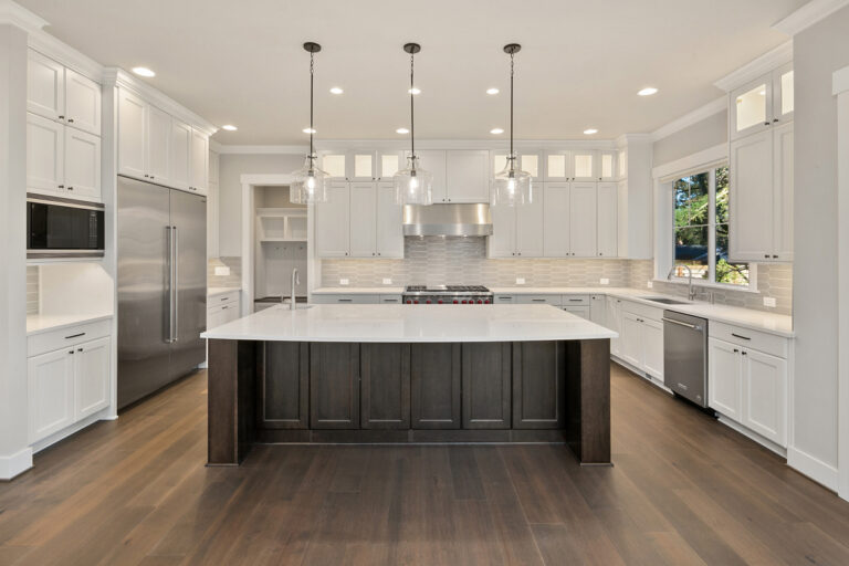 Bellevue 18 custom home kitchen