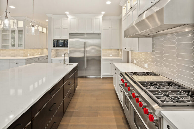 Bellevue 18 custom home kitchen