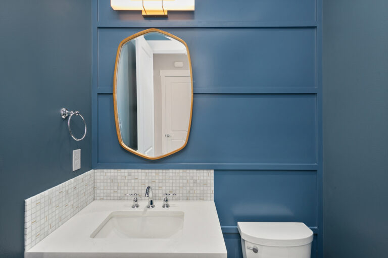 Bellevue 18 custom home powder room
