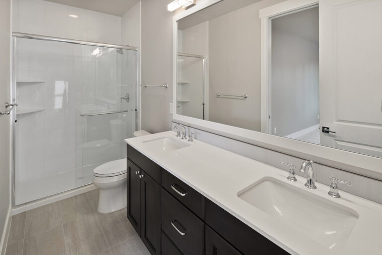 Bellevue 18 custom home secondary bath