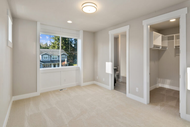 Bellevue 18 custom home secondary bedroom
