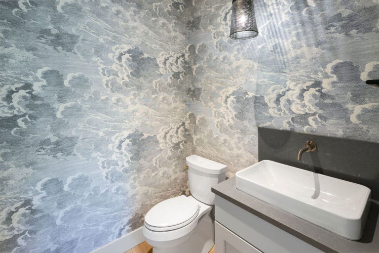 Medina 01 custom home powder room