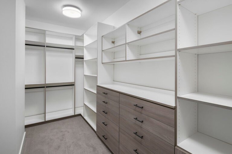Medina 01 custom home primary suite closet