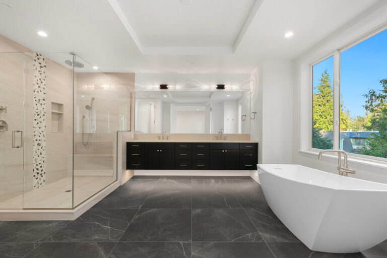 Medina 02 custom home primary suite bath