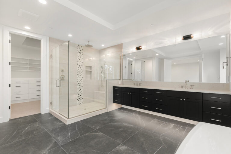 Medina 02 custom home primary suite bath