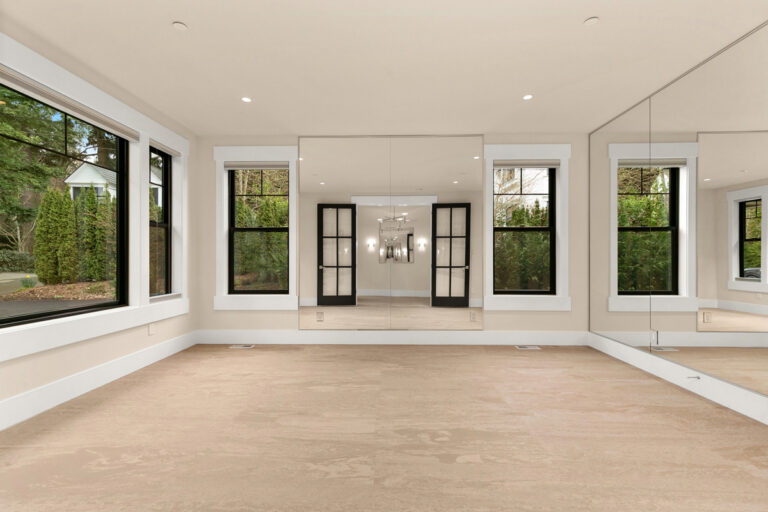 Medina 03 custom home fitness room