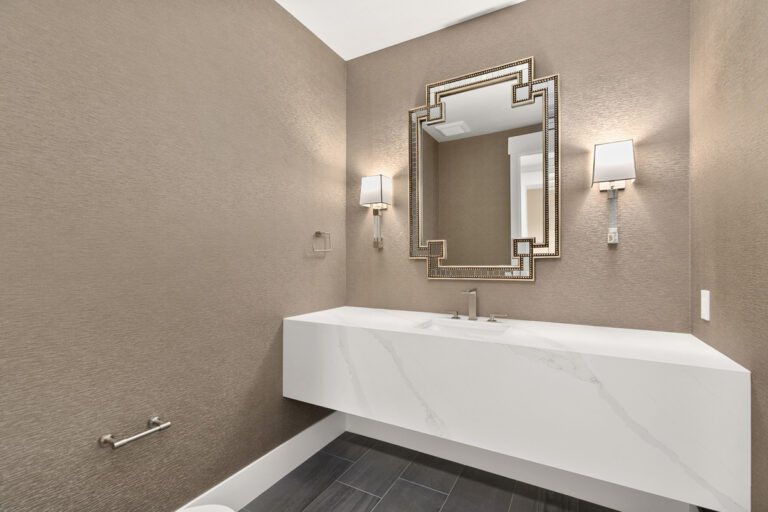 Medina 03 custom home powder room