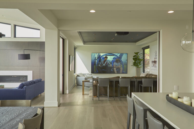 Mercer Island 01 custom home main living