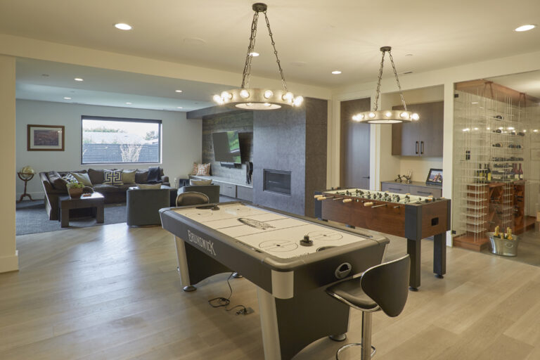 Mercer Island 01 custom home recreation room