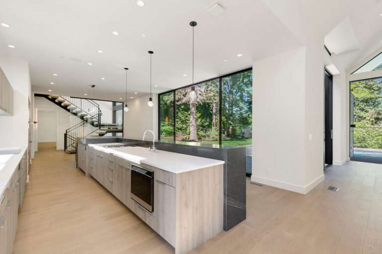 Mercer Island 02 custom home kitchen