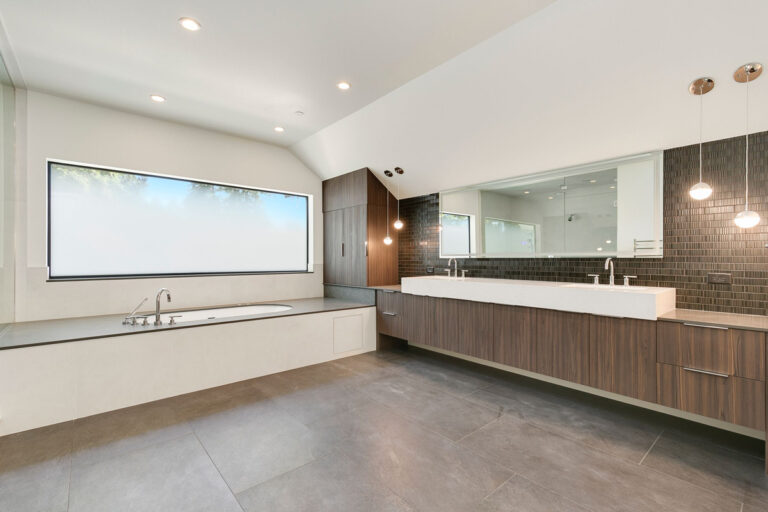 Mercer Island 02 custom home primary suite bath