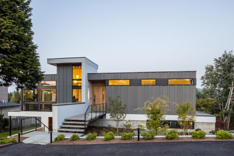 Mercer Island 03 custom home modern exterior