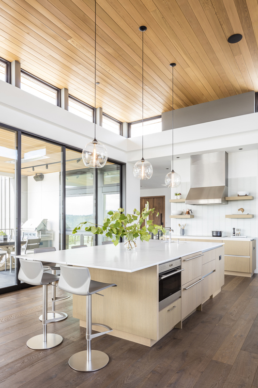 Mercer Island 03 custom home kitchen
